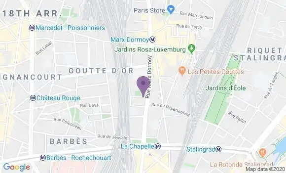 Localisation Fabien Beuzon
