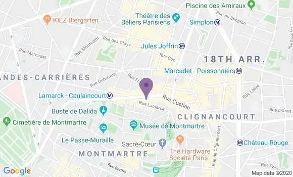 Localisation Thomas Grandjean