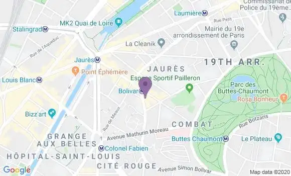 Localisation Hélène Chauveau