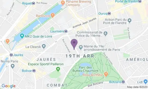 Localisation Camille Chouen Ollier