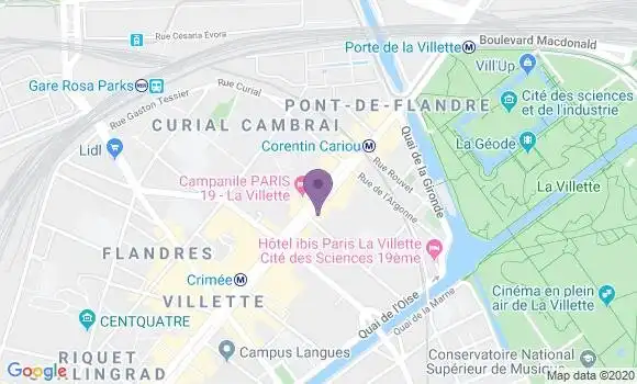 Localisation Véronique Crenn Lager