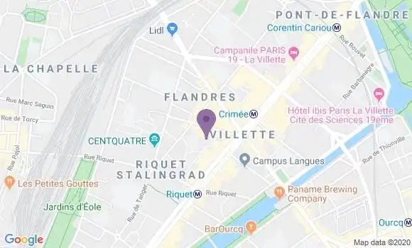 Localisation Nathalie Cypres