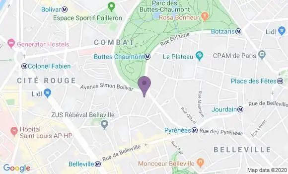 Localisation Benjamin Ditchi
