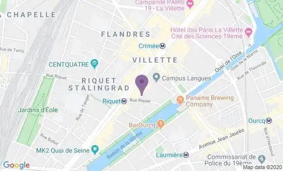 Localisation Nathalie Dufour