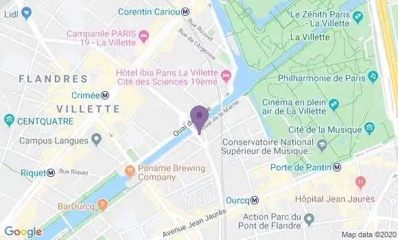 Localisation Rosalie Partouche