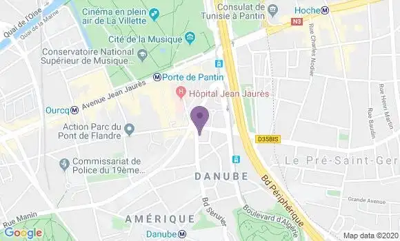 Localisation Capucine Sallou