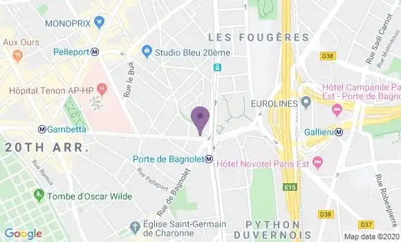 Localisation Joy Bourdon