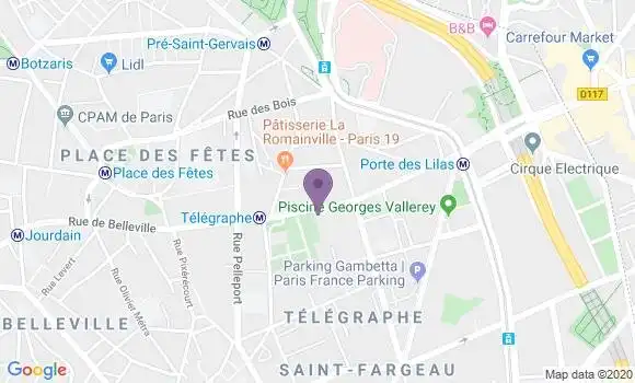 Localisation Françoise Danoun