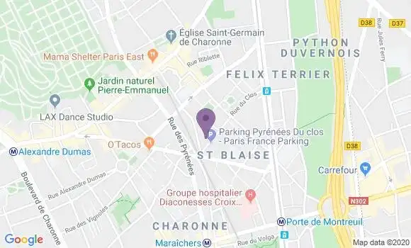 Localisation Laurent Ikrou