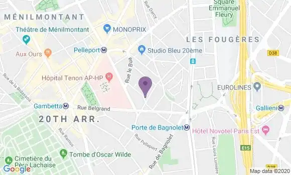 Localisation Noëlle Lefevre