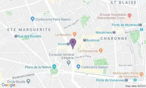 Localisation Solange Morelli