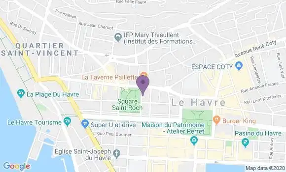 Localisation Thomas Patin