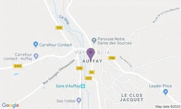 Localisation Antoine Louvel