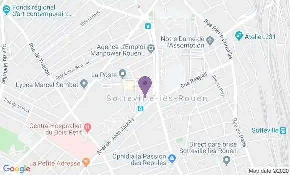 Localisation Jean Christophe Fournier
