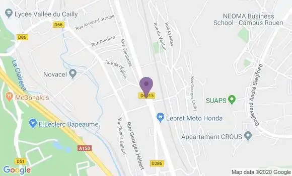 Localisation Marie Durot