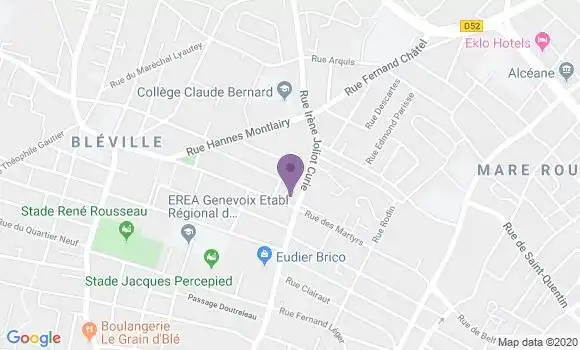 Localisation Clémentine Belliere
