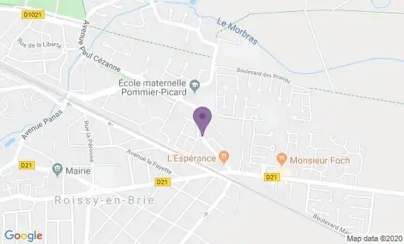 Localisation Vanessa Blandenet