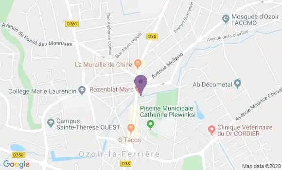Localisation Gilles Bauchot