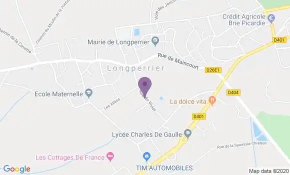Localisation Doriane Thébault