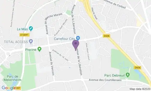 Localisation Amandine Porchet