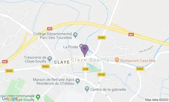 Localisation Julie Nicolle