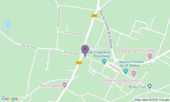 Localisation Frédérique Guyon