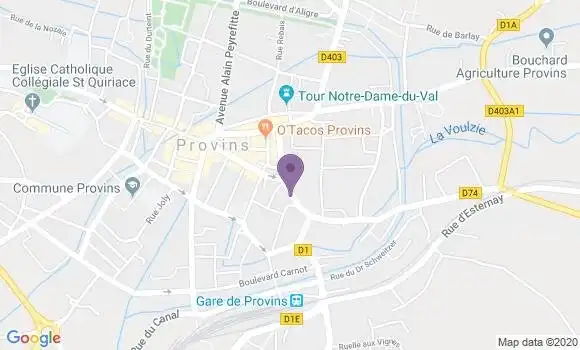 Localisation Elodie Gaudy
