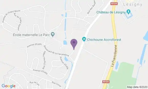 Localisation Pauline Fabre