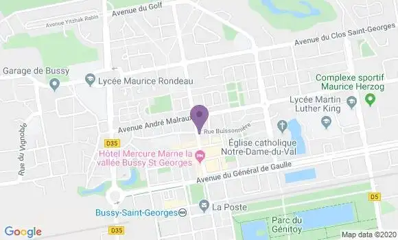 Localisation Geoffroy Dessaux