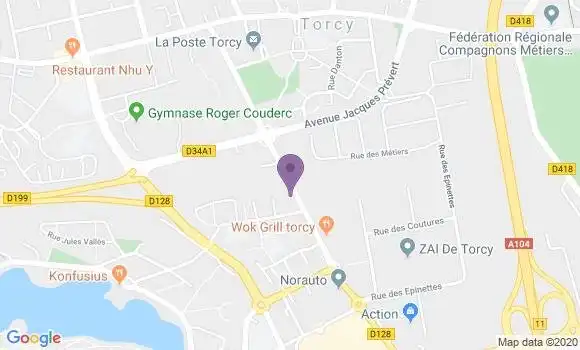 Localisation Carole Dudoret