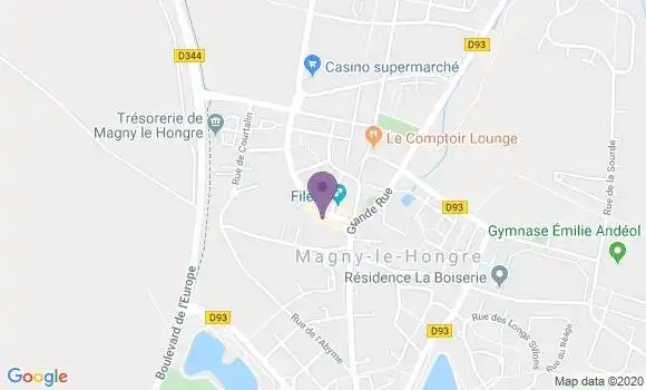 Localisation Claire Dumaine