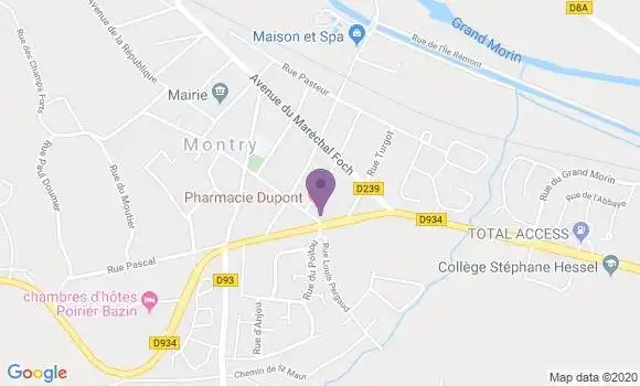 Localisation Cyril Dupont