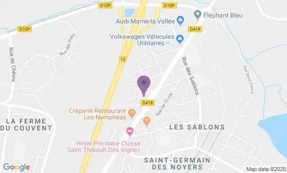 Localisation Grégory Daubignard