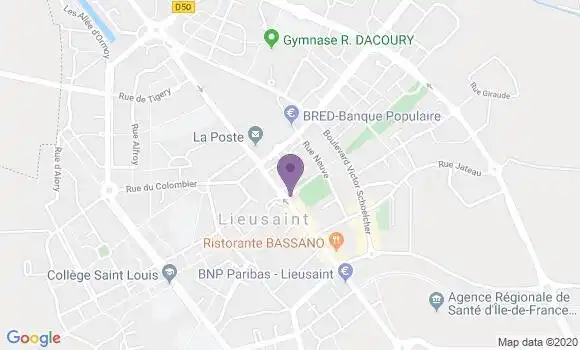 Localisation Isabelle Carron