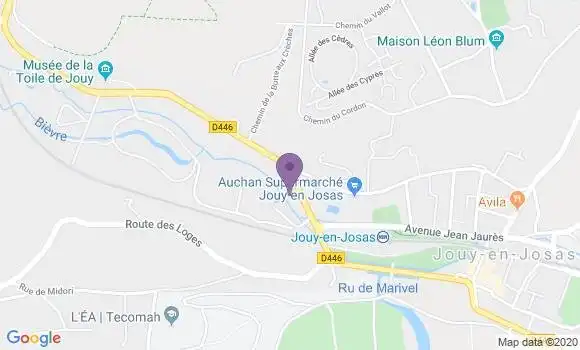 Localisation Isabelle Denis