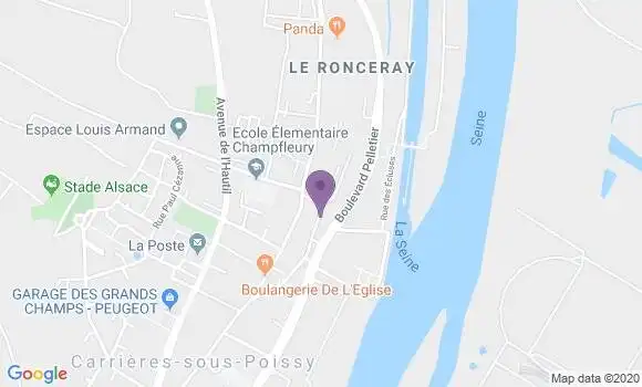 Localisation Catherine Duffaut