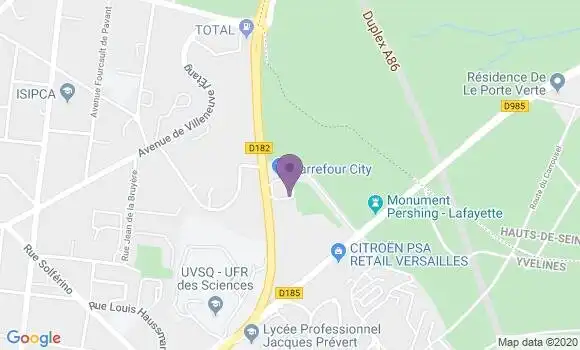 Localisation Sandrine Dumont