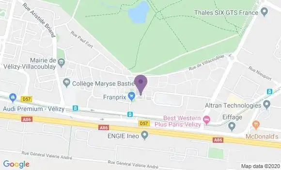 Localisation Elodie Coste