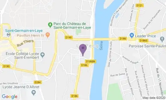 Localisation Christine Debeure