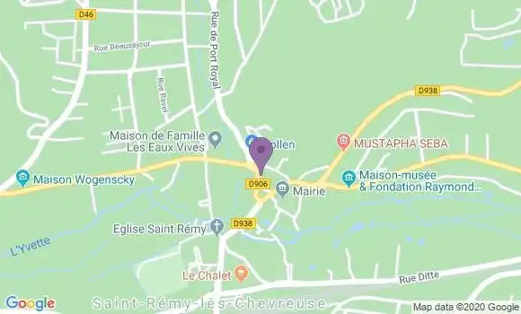 Localisation Jacques Bournel