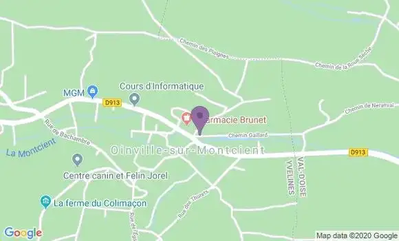 Localisation Thierry Bechennec