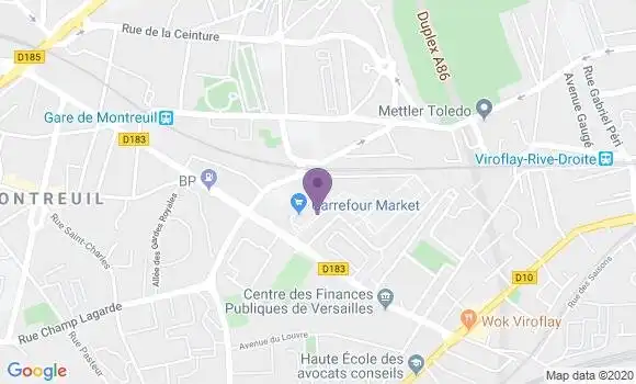Localisation Anne Sophie Thibierge