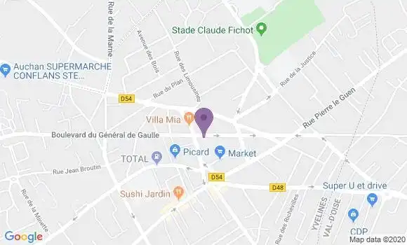Localisation Sylvain Sailly