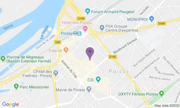Localisation Cindy Mauger