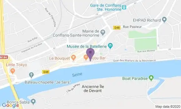 Localisation Marianne Michaux Deconinck