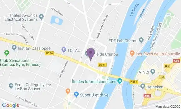 Localisation Marie Legros
