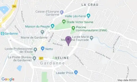Localisation Nathalie Bernard