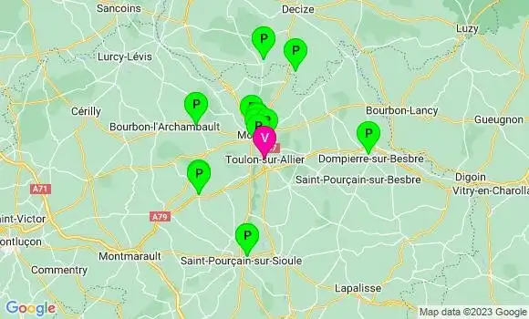 Pharmacie de Garde Toulon sur Allier