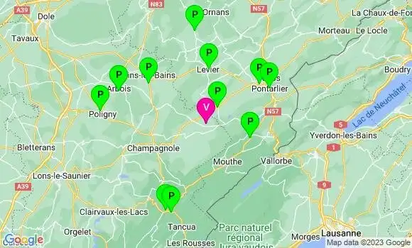 Pharmacie de Garde Bief du Fourg