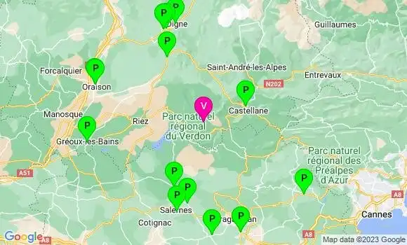 Pharmacie de Garde Châteauneuf lès Moustiers